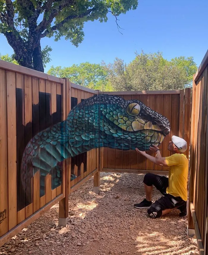 Artist From France Creates Incredible 3D Graffiti And It’s Not For The Faint Of Heart (37 New Pics)