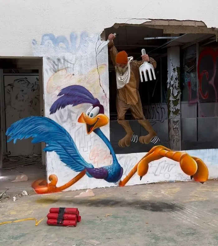 Artist From France Creates Incredible 3D Graffiti And It’s Not For The Faint Of Heart (37 New Pics)
