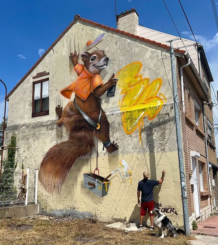 Artist From France Creates Incredible 3D Graffiti And It’s Not For The Faint Of Heart (37 New Pics)