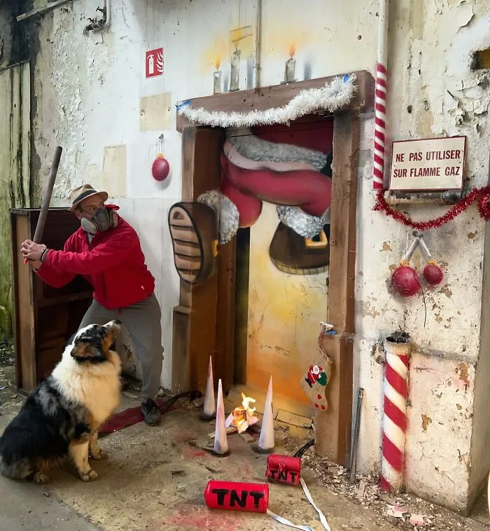 Artist From France Creates Incredible 3D Graffiti And It’s Not For The Faint Of Heart (37 New Pics)