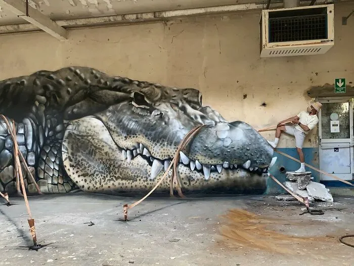 Artist From France Creates Incredible 3D Graffiti And It’s Not For The Faint Of Heart (37 New Pics)