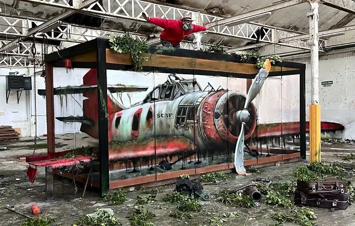 Artist From France Creates Incredible 3D Graffiti And It’s Not For The Faint Of Heart (37 New Pics)