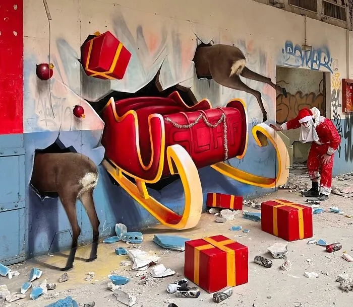 Artist From France Creates Incredible 3D Graffiti And It’s Not For The Faint Of Heart (37 New Pics)