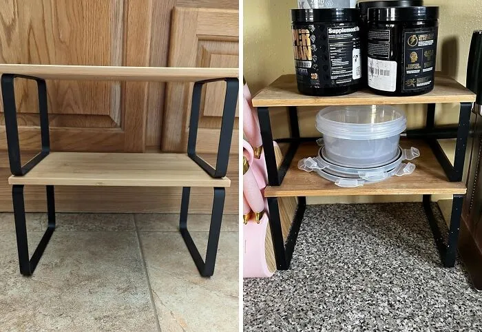 This <a Style="Display:inline;" Href="Https://Www.amazon.com/Songmics-Organizer-Stackable-Expandable-Ukcs02nw/Dp/B07xmbsgkz?ie=utf8&th=1&linkcode=ll1&tag=bpgoat-20&linkid=541d377ebf17db8b8014392e7a586e8a&language=en_us&ref_=as_li_ss_tl" Target="_blank"><span Style="Font: Inherit; Color: #d74b1f;"> Cabinet Organizer Shelf</Span> Is The Space-Saving Superhero Your Kitchen Needs, Turning Those Cluttered Cabinets Into A Storage Haven