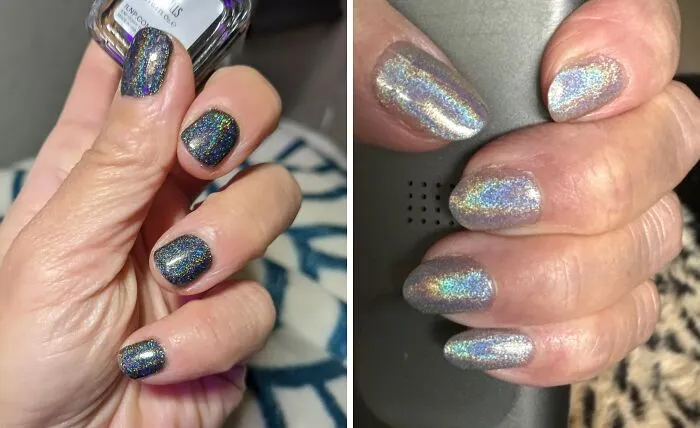 <a Style="Display:inline;" Href="Https://Www.amazon.com/Ilnp-1up-Holographic-Resistant-Non-Toxic/Dp/B016ncm07o?th=1&linkcode=ll1&tag=bpgoat-20&linkid=1b89408146e649841c56d6a06f80520b&language=en_us&ref_=as_li_ss_tl" Target="_blank"><span Style="Font: Inherit; Color: #d74b1f;"> Holographic Nail Polish</Span> Will Make Your Nails Shine Brighter Than A Disco Ball, With A Mesmerizing Rainbow Effect That'll Catch Everyone's Eye