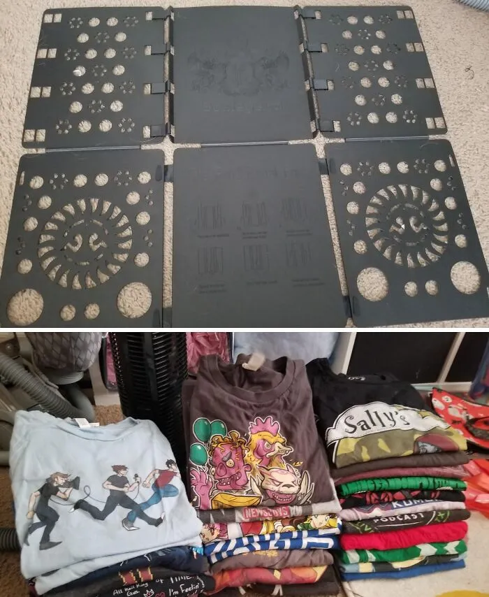 Get A Perfect Fold Just Like The Folks At Forever21 Thanks To This <a Style="Display:inline;" Href="Https://Www.amazon.com/Boxlegend-Folding-Clothes-Durable-Plastic/Dp/B077xv9vzg?ie=utf8&th=1&linkcode=ll1&tag=bptiger-20&linkid=a9b8709ab8ff59263f140b93218f5191&language=en_us&ref_=as_li_ss_tl" Target="_blank"><span Style="Font: Inherit; Color: #d74b1f;"> Shirt Folding Board</Span>