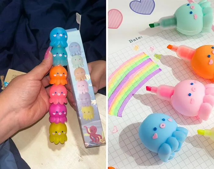<a Style="Display:inline;" Href="Https://Www.amazon.com/Colorful-Highlighter-Silicone-Students-Graffiti/Dp/B09bjc92nk?crid=177qtdav949re&dib=eyj2ijoimsj9.dantjbfl5szbzagcuc8zjzj5lbpc4s38lnhxdkii_bxppmr3ag68t82mq9iaqyd7zugbc-Dmtd3oftseumh5euknfkesqooxjokddjdmid5wg6yj0vswb-Lm_yqz9ma6ctvvcdguhs0ts147jqbc1sncxubfzyfd_-Xjsfkgxwgkeqdrazgxzvf7mxlni6sf4qp1tpn7r4xxgh0igc5qv2grkivczu4tns0jr8xrhwqpqelcyxlkkhschhqzvg3xjg_uexarsooyeea0sfeyrwzqz1dxrck8n4scxgqri5s.bzcv4ck7shgpe3smdpbrjkdcdydpmvkoj-Q7ixnkwk4&dib_tag=se&keywords=funny+school+supplies&qid=1723103477&sprefix=funny+school+supplies%2caps%2c200&sr=8-74&linkcode=ll1&tag=bpgnu-20&linkid=f14fe56b764b1d29c6fce58651f1f8b1&language=en_us&ref_=as_li_ss_tl" Target="_blank"><span Style="Font: Inherit; Color: #d74b1f;"> Colorful Octopus Shaped Highlighters</Span> Are The Playful And Practical Way To Add A Splash Of Under-The-Sea Fun To Your Note-Taking