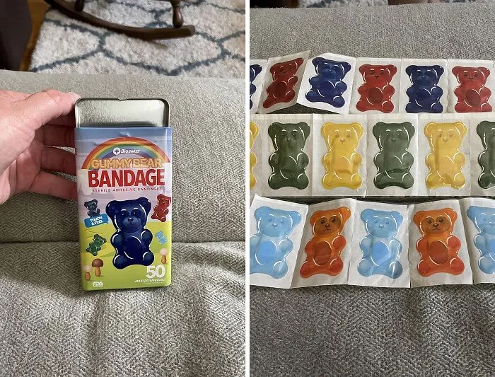 <a Style="Display:inline;" Href="Https://Www.amazon.com/Bioswiss-Novelty-Bandages-Self-Adhesive-Pickle/Dp/B09c91br47?crid=177qtdav949re&dib=eyj2ijoimsj9.kkbegrxlfajm24pym24faaacwrw_irczdoamqmy_bszrvflvmjwz3po7dprqirnmx0mye2xekz9lddjxertq_s08p394dom1dzulqmenqn19oa1jzfjdmqukugkbbzzy6wyybbmbjrvsqfo-Erbsu1gcuscwo4t1edy17gm9owtq7e9ij-H2cjj0myxnhmeghwjdab-Gudwfnnmluh6lpd1_na1bwqehw3oho-Tmw5lu00dhhdwcpyb1irqcvai-Ekrsgtglx5ft524gboxhhti0_xgvavxiimlxxcm_zvs.-2bzyrovkzxnqlrxhrbpmiflsrohem1n6bbsderktjc&dib_tag=se&keywords=funny%2bschool%2bsupplies&qid=1723103557&sprefix=funny%2bschool%2bsupplies%2caps%2c200&sr=8-148-Spons&sp_csd=d2lkz2v0tmftzt1zcf9tdgy&th=1&linkcode=ll1&tag=bpgnu-20&linkid=ceb474996aeac2ddfac46844d2da9a30&language=en_us&ref_=as_li_ss_tl" Target="_blank"><span Style="Font: Inherit; Color: #d74b1f;"> Gummy Bear Shaped Self Adhesive Bandages</Span> Are The Sweetest Way To Mend Those Minor Boo-Boos, Turning First Aid Into A Fun And Tasty Experience