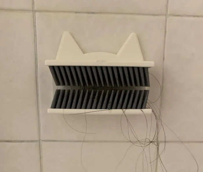 This <a Style="Display:inline;" Href="Https://Www.amazon.com/Shower-Cat-Sc1-The-Original/Dp/B08p2ld3mk?ie=utf8&linkcode=ll1&tag=bpdolphin-20&linkid=29e72fca4cce47d9c3a952785c264502&language=en_us&ref_=as_li_ss_tl"_blank"><span Style="Font: Inherit; Color: #d74b1f;"> Shower Wall Hair Catcher</Span> Is The Hair Stylist's Nightmare Turned Shower Savior.  No More Post-Shower Hair Art Installations Clinging To Your Tiles