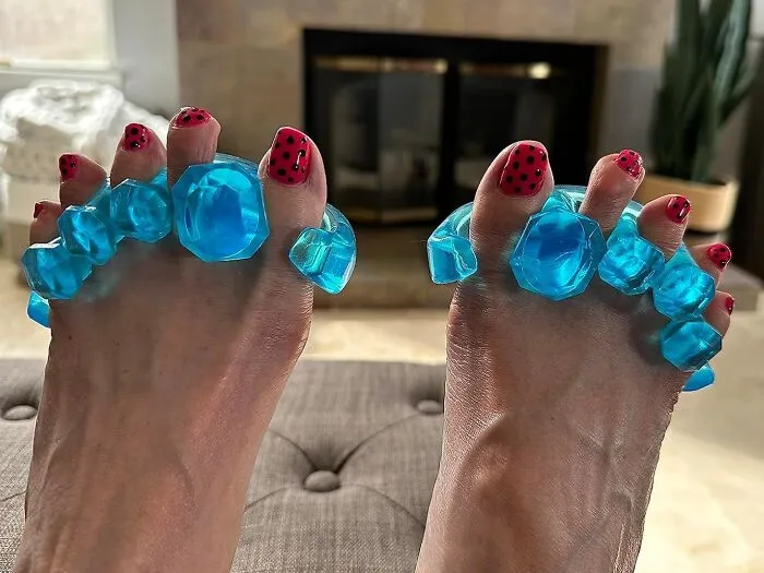 <a Style="Display:inline;" Href="Https://Www.amazon.com/Yogatoes-Gems-Stretcher-Separator-Americas/Dp/B004he94se?ie=utf8&linkcode=ll1&tag=bpdolphin-20&linkid=b1ac77e61c2d8e6499fb3f3984a590bc&language=en_us&ref_=as_li_ss_tl"_blank"><span Style="Font: Inherit; Color: #d74b1f;"> Yogatoes Gems</Span> Aren't Just Toe Separators; They're The Secret Weapon For Freeing Your Toes From Years Of Shoe-Induced Squishing And Helping Them Reclaim Their Natural Splay