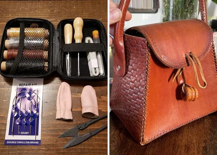 Unleash Your Inner Artisan And Stitch Together Timeless Pieces With The Art Of Leather Crafting!  With A   <a Style="Display:inline;" Href="Https://Www.amazon.com/Leather-Working-Supplies-Large-Eye-Stitching/Dp/B0894s496f?ie=utf8&linkcode=ll1&tag=bpgoose-20&linkid=1d2051a242cf570dd5b60821bc611d06&language=en_us&ref_=as_li_ss_tl " Target="_blank"><span Style="Font: Inherit; Color: #d74b1f;"> Leather Sewing Kit</Span>, You'll Have All The Essential Tools To Bring Your Leatherworking Visions To Life