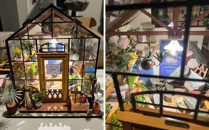 With  This   <a Style="Display:inline;" Href="Https://Www.amazon.com/Rolife-Dollhouse-Kit-Flower-House-Home-Decoration-Miniature/Dp/B07nz2znvm?ie=utf8&th=1&linkcode=ll1&tag=bpgoose-20&linkid=bfbaab0d6a4f1d83c955dcbaf4c95754&language=en_us&ref_=as_li_ss_tl " Target="_blank"><span Style="Font: Inherit; Color: #d74b1f;"> DIY Miniature Greenhouse</Span>, You Can Meticulously Assemble Every Tiny Detail Of Your Own Greenhouse, From Delicate Plants To Miniature Gardening Tools