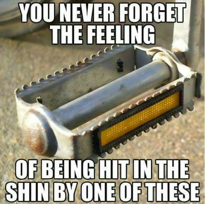 What Was Your Childhood Experience With This Bike Pedal?