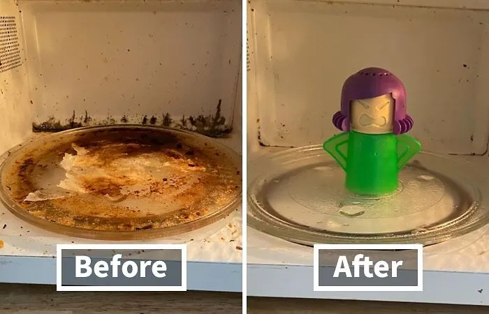 Baked-On Food?  Consider It Blasted! This   <a Style="Display:inline;" Href="Https://Www.amazon.com/Abnaok-Microwave-Cleaner-Cleaners-Disinfects/Dp/B07rwb6byp?ie=utf8&linkcode=ll1&tag=bporca-20&linkid=f3cf6f3dc70cfd5acd5259948e8b17b5&language=en_us&ref_=as_li_ss_tl " Target="_blank"><span Style="Font: Inherit; Color: #d74b1f;"> Microwave Mamma</Span> Is A Cleaning Force To Be Reckoned With