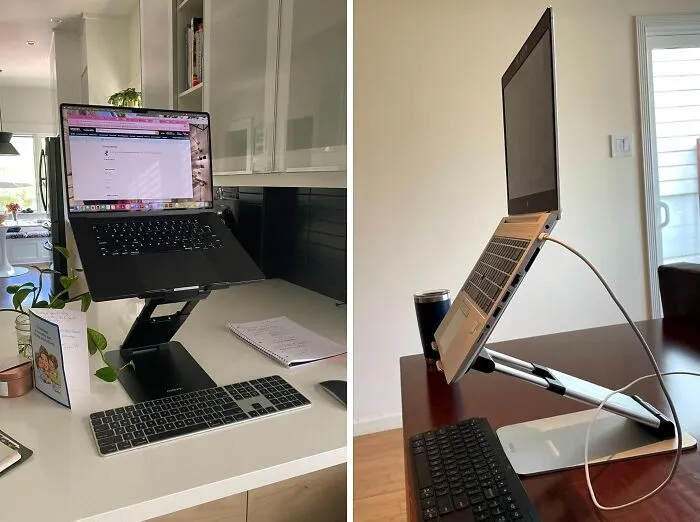 The   <a Style="Display:inline;" Href="Https://Www.amazon.com/Dp/B07ythmm3b?asc_item-ID=amzn1.ideas.c38x6n8c5ajl&th=1&linkcode=ll1&tag=bpibis-20&linkid=676cc91b148ee1aa7f53ac1c32b6c746&language=en_us&ref_=as_li_ss_tl " Target="_blank"><span Style="Font: Inherit; Color: #d74b1f;"> Nulaxy Height Adjustable Laptop Stand</Span> Turns Your Laptop Into A Posture-Correcting Desktop In No Time