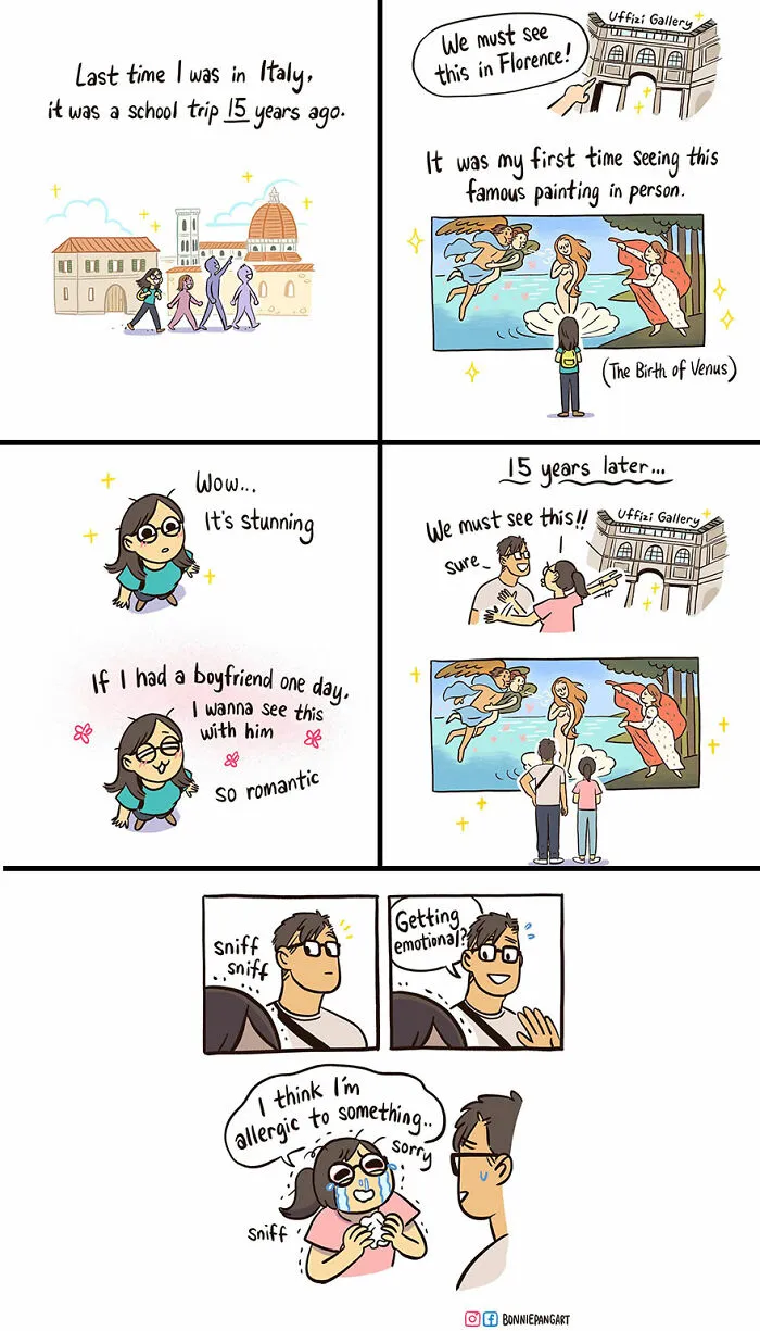 20 New Comics By This Artist That You Might Relate To If You're In A Relationship