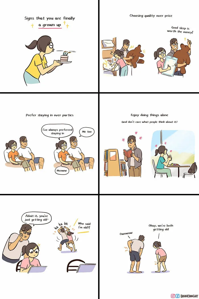 20 New Comics By This Artist That You Might Relate To If You're In A Relationship