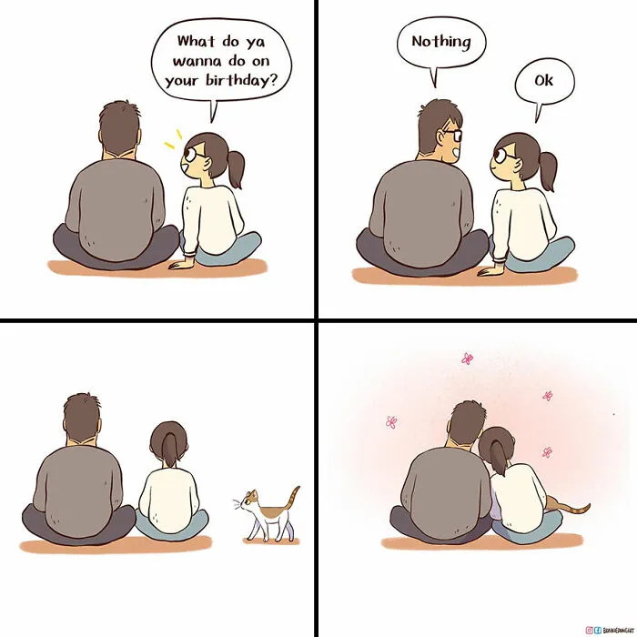 20 New Comics By This Artist That You Might Relate To If You're In A Relationship