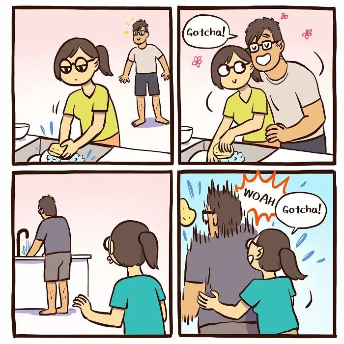 20 New Comics By This Artist That You Might Relate To If You're In A Relationship