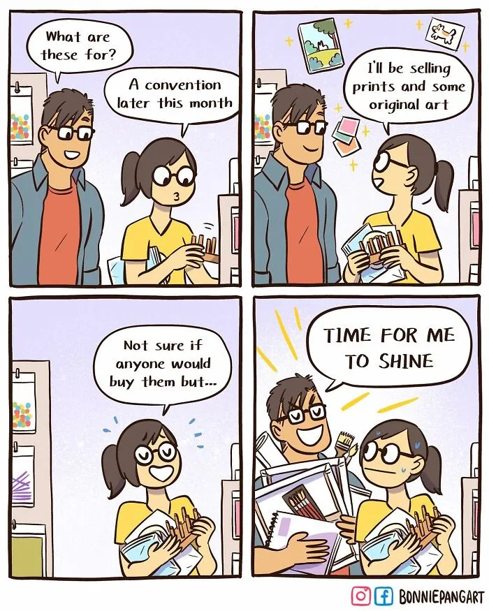 20 New Comics By This Artist That You Might Relate To If You're In A Relationship