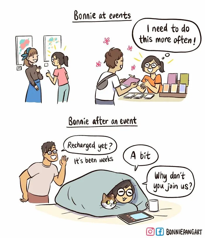 20 New Comics By This Artist That You Might Relate To If You're In A Relationship