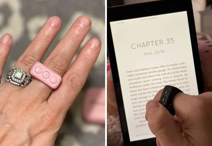 A <a Style="Display:inline;" Href="Https://Www.amazon.com/Control-Bluetooth-Recording-Scrolling-Android/Dp/B0b6r3jm1d?ie=utf8&th=1&linkcode=ll1&tag=bpstarfish-20&linkid=b6c301163c3d87df09093ab5e6505054&language=en_us&ref_=as_li_ss_tl " Target="_blank"><span Style="Font: Inherit; Color: #d74b1f;"> Remote Control Ring</Span> Is The Ultimate Tech Accessory, Letting You Control Your World With A Flick Of The Wrist - Because Who Needs A Wand When You Have Bluetooth?