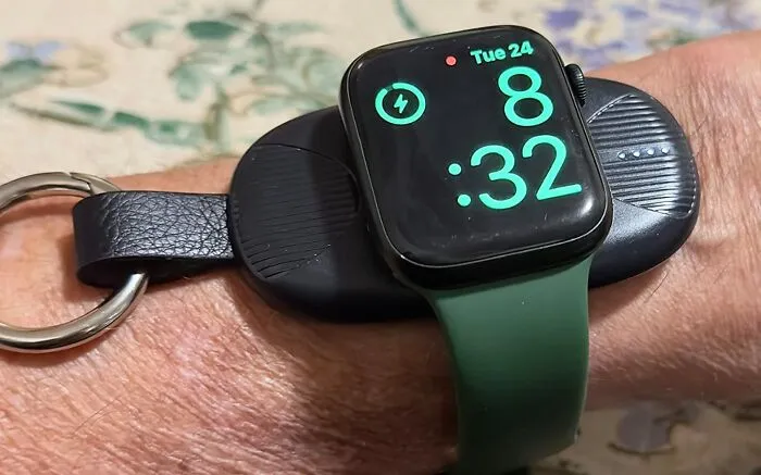 Battery Anxiety? Not On This Watch's Watch! This <a Style="Display:inline;" Href="Https://Www.amazon.com/Portable-Magnetic-Indicators-Accessories-Compatible/Dp/B09wmvhyym?ie=utf8&linkcode=ll1&tag=bpstarfish-20&linkid=ff92332b4dc6eedd15a7ea3e908fb32d&language=en_us&ref_=as_li_ss_tl " Target="_blank"><span Style="Font: Inherit; Color: #d74b1f;"> Portable Charger</Span> Has Got Your Back (Or Rather, Your Wrist)