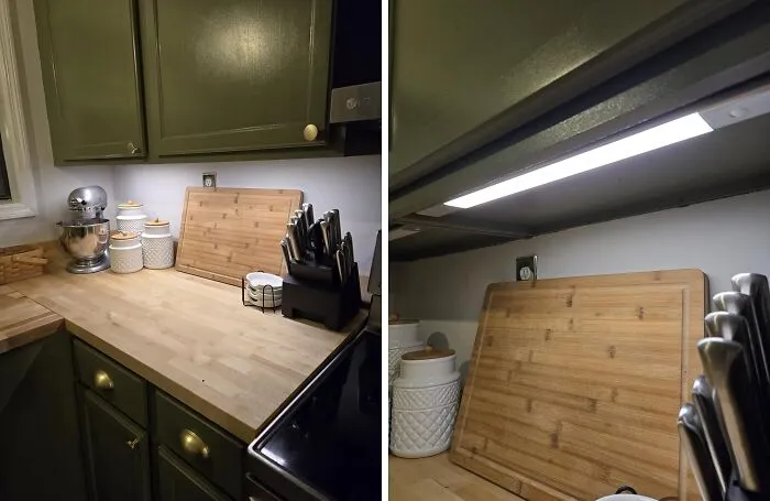 Your Countertops Deserve A Spotlight, And These <a Style="Display:inline;" Href="Https://Www.amazon.com/Ezvalo-Operated-Wireless-Rechargeable-Lighting/Dp/B08v1ffcfx?ie=utf8&th=1&linkcode=ll1&tag=bpstarfish-20&linkid=e6db229374979be0efe2a462f6ed2516&language=en_us&ref_=as_li_ss_tl " Target="_blank"><span Style="Font: Inherit; Color: #d74b1f;"> Under Cabinet Lights</Span> Are Ready For Their Close-Up