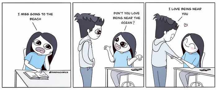 50 Adorable Comics By This Artist Showing What It Means To Be In Love