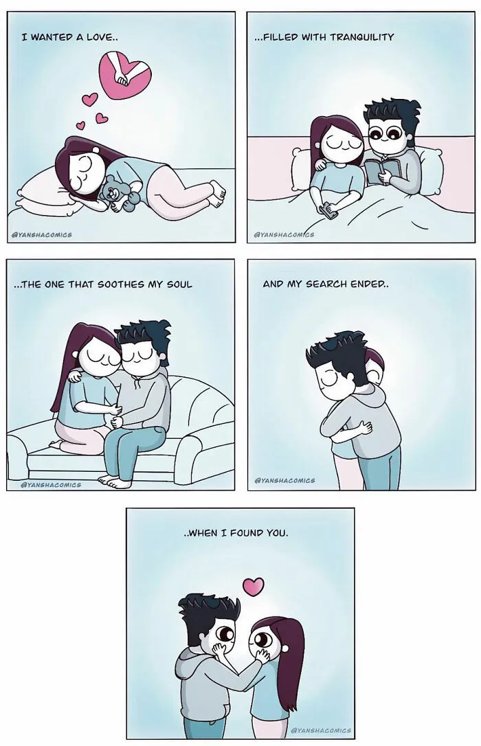 50 Adorable Comics By This Artist Showing What It Means To Be In Love