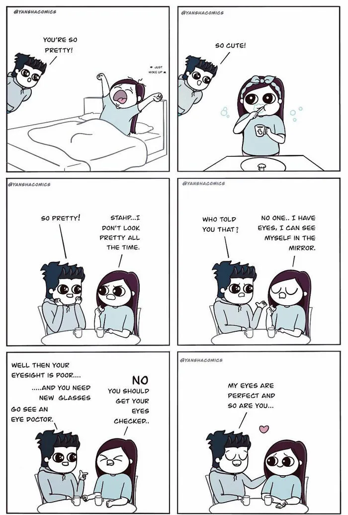 50 Adorable Comics By This Artist Showing What It Means To Be In Love