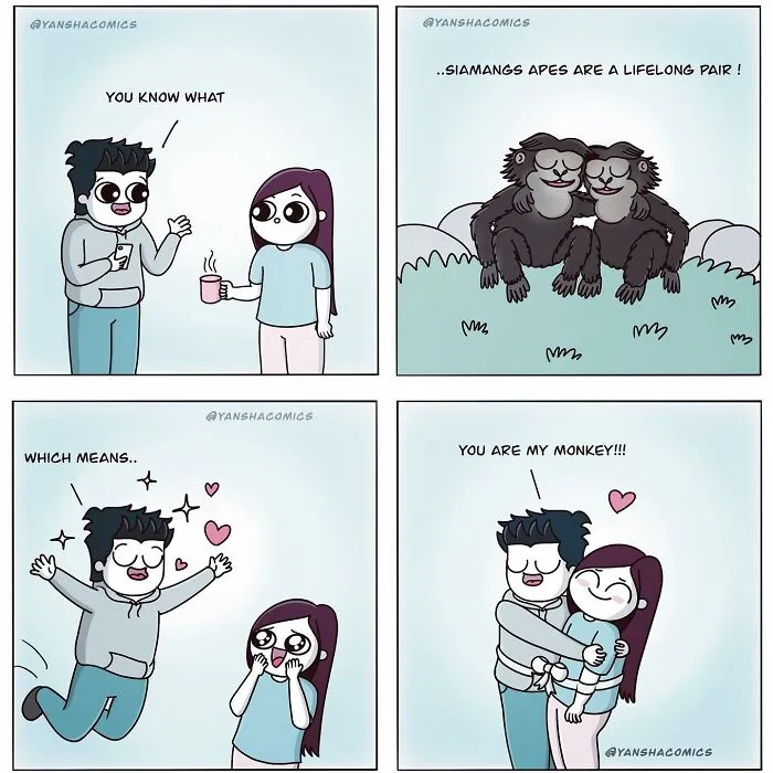 50 Adorable Comics By This Artist Showing What It Means To Be In Love