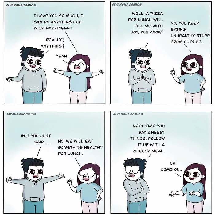 50 Adorable Comics By This Artist Showing What It Means To Be In Love