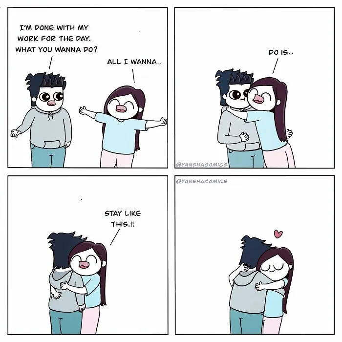 50 Adorable Comics By This Artist Showing What It Means To Be In Love