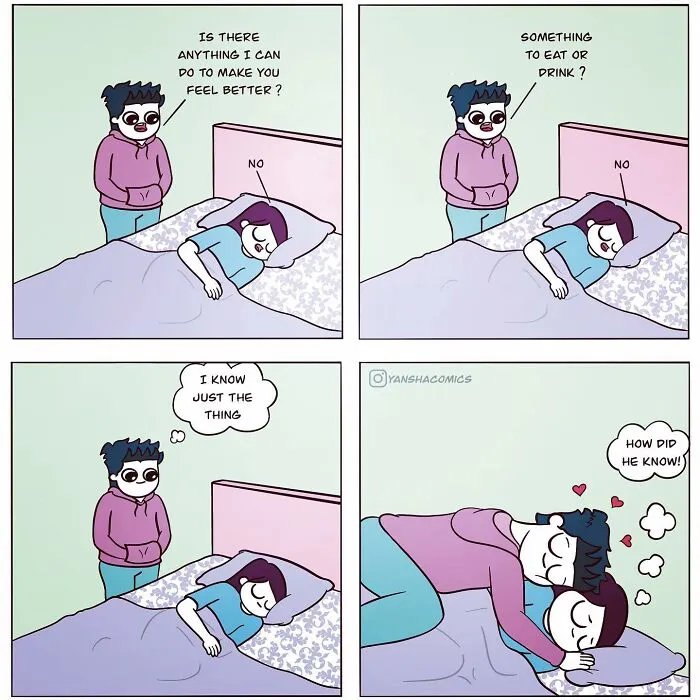 50 Adorable Comics By This Artist Showing What It Means To Be In Love