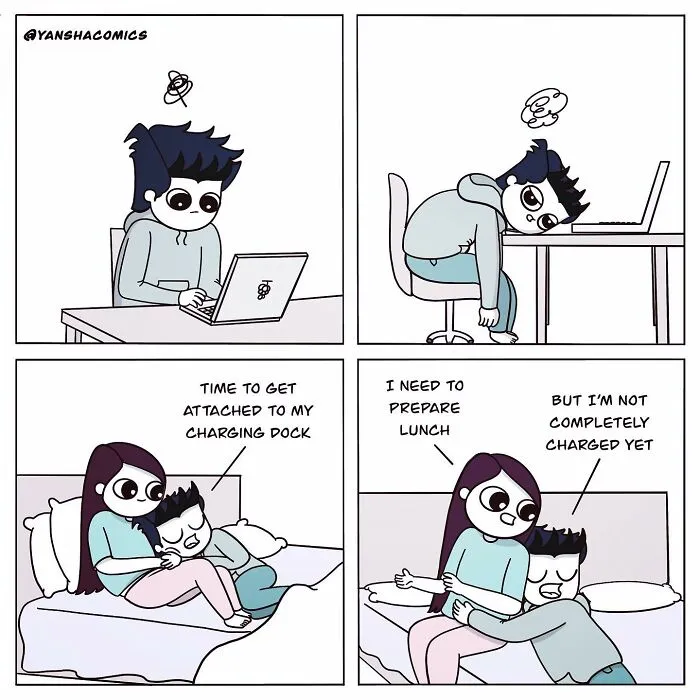 50 Adorable Comics By This Artist Showing What It Means To Be In Love