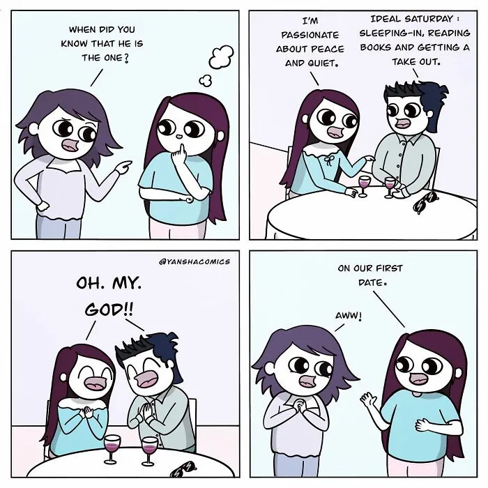 50 Adorable Comics By This Artist Showing What It Means To Be In Love