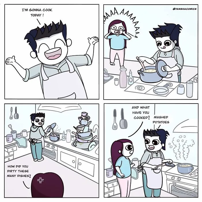 50 Adorable Comics By This Artist Showing What It Means To Be In Love