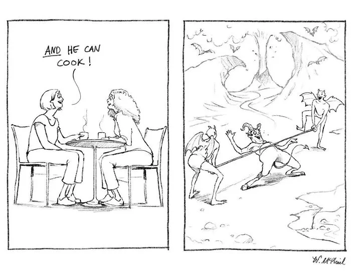 50 Hilarious Comics With Unexpected Twists And Turns, By “The New Yorker” Cartoonist (New Pics)