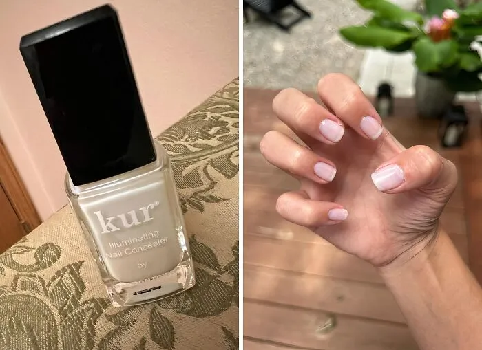 Your Nails Will Be Looking Their Best With This Nourishing And Illuminating <a Style="Display:inline;" Href=" Https://Www.amazon.com/Dp/B07v2yny3n?ascsubtag=7696255%2c26%2c51%2cd%2c0%2c0%2c0%2c900%3a2%3b974%3a3%3b1125%3a1%3b1338%3a1%2c47866325%2c0%2c0%2c0&btn_ref=srctok-C24c7d5bd71e57d6&linkcode=ll1&tag=bprhinoceros-20&linkid=e3fd14dc2db84588b44d7339d60877b8&language=en_us&ref_=as_li_ss_tl" Target="_blank"><span Style="Font: Inherit; Color: #d74b1f;"> Kur Nail Concealer</Span> - It's The Perfect Pick-Me-Up For Tired Nails