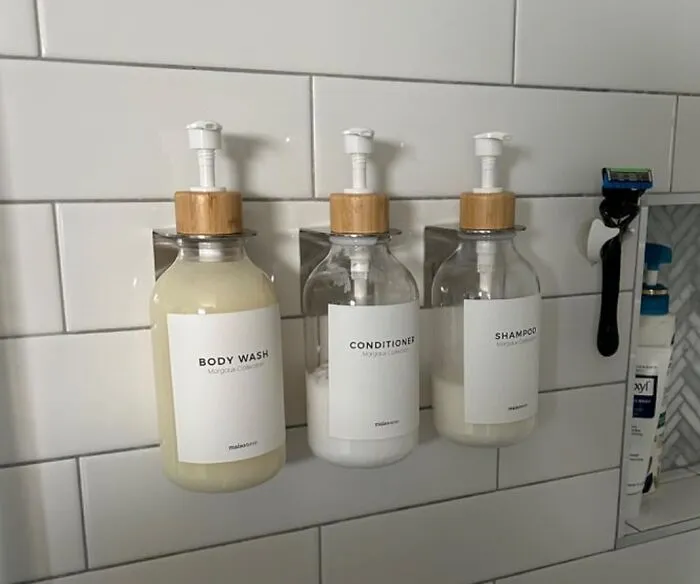 A <a Style="Display:inline;" Href=" Https://Www.amazon.com/Shampoo-And-Conditioner-Dispenser/Dp/B08jlxdm33?ie=utf8&th=1&linkcode=ll1&tag=bppelican-20&linkid=784117e6d811e0069ee866fbc8ba11eb&language=en_us&ref_=as_li_ss_tl" Target="_blank"><span Style="Font: Inherit; Color: #d74b1f;"> Shampoo And Conditioner Dispenser With Wall Mounts</Span> Is The Sleek Upgrade Your Shower Needs, Transforming Your Cluttered Bottles Into A Streamlined, Hotel-Worthy Experience