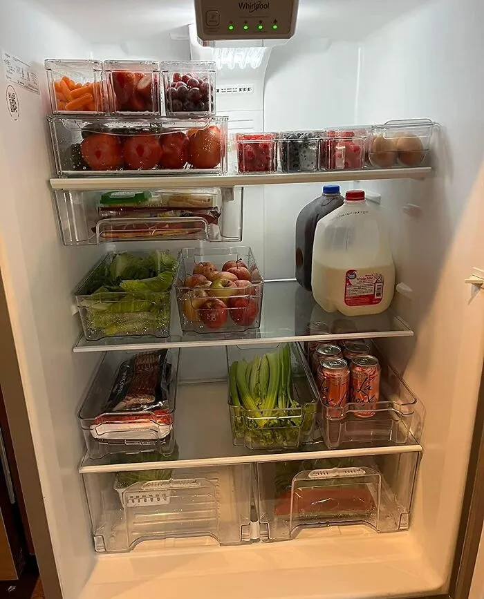 These <a Style="Display:inline;" Href="Https://Www.amazon.com/Utopia-Home-Organizers-Organizers-Cabinets-Clear/Dp/B07tvtshhj?ie=utf8&th=1&linkcode=ll1&tag=bpmole-20&linkid=07d9c37bd2d1c01d7c31cecb70915e6f&language=en_us&ref_=as_li_ss_tl" Target="_blank"><span Style="Font: Inherit; Color: #d74b1f;"> Fridge Organizers</Span> Will Turn Your Fridge From A Chaotic Mess Into A Perfectly Curated Snack Sanctuary