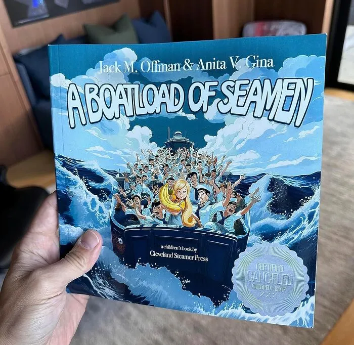 <a Style="Display:inline;" Href="Https://Www.amazon.com/Boatload-Seamen-Cancelled-Childrens-Books/Dp/B0cgtsbh6d?pd_rd_w=istmd&content-ID=amzn1.sym.9c71db11-3b2f-49a1-9fef-Afd524b20130&pf_rd_p=9c71db11-3b2f-49a1-9fef-Afd524b20130&pf_rd_r=jr4q57vgwqc2pn5wvdf0&pd_rd_wg=lvs7c&pd_rd_r=04066796-0fe5-4929-Ae0b-04dac2dd4c79&pd_rd_i=b0cgtsbh6d&psc=1&linkcode=ll1&tag=bpkomodo-20&linkid=b7c1bba2f6e3f55cef0df1f609e9bc25&language=en_us&ref_=as_li_ss_tl" Target="_blank"><span Style="Font: Inherit; Color: #d74b1f;"> A Boatload Of Seamen (Cancelled Children's Books)</Span>: Ahoy There, Matey! This Book Might Not Be Suitable For Bedtime Stories, But It's Sure To Make You Laugh Out Loud. Just Be Prepared To Explain A Few Things To The Kids When They Ask Why You're Giggling So Much