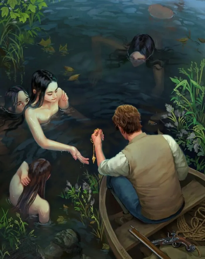 30 Detailed Illustrations By Kristina Gehrmann That Bring History And Fantasy To Life