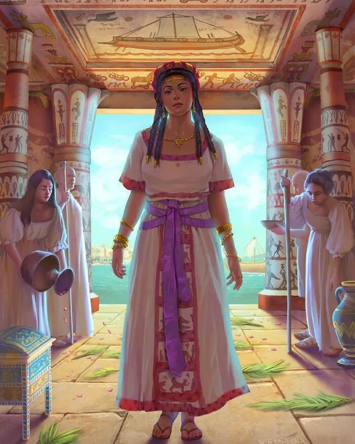 30 Detailed Illustrations By Kristina Gehrmann That Bring History And Fantasy To Life