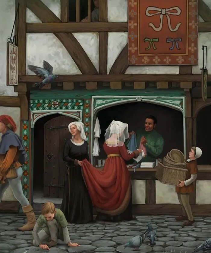 30 Detailed Illustrations By Kristina Gehrmann That Bring History And Fantasy To Life