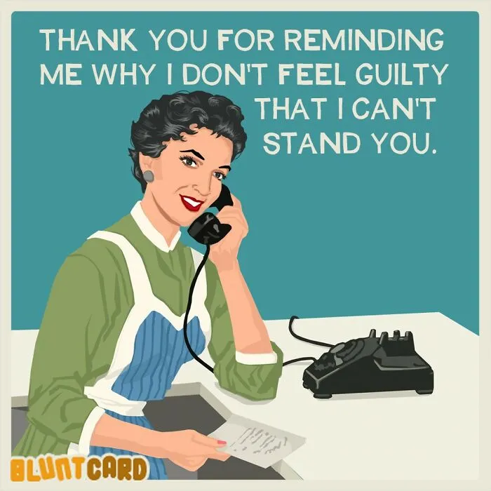 45 Hilarious And Relatable 'Bluntcards' Featuring Dark Humor With A Pinch Of Sarcasm