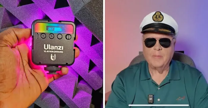 Your Videos Are About To Get A Technicolor Makeover With These <a Style="Display:inline;" Href="Https://Www.amazon.com/Dp/B08mdq3cjy?asc_item-ID=amzn1.ideas.1jpssef6y6laf&th=1&linkcode=ll1&tag=bpstarfish-20&linkid=62d7e0f4756da0bd5d10df6d901851fd&language=en_us&ref_=as_li_ss_tl " Target="_blank"><span Style="Font: Inherit; Color: #d74b1f;"> Ulanzi Vl49 Rgb Video Lights</Span> - It's Like A Disco Party For Your Camera!