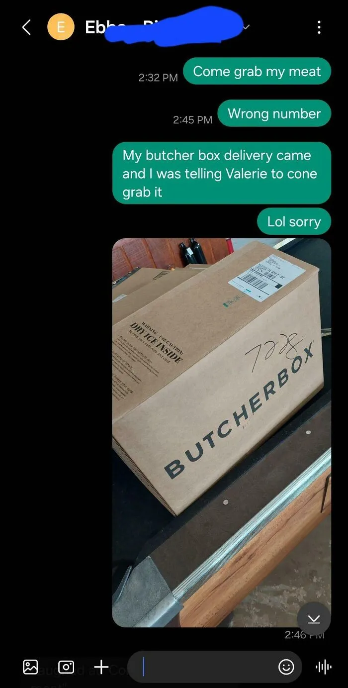 I Accidentally Told My Boss To "Come Grab My Meat" Instead Of My Wife