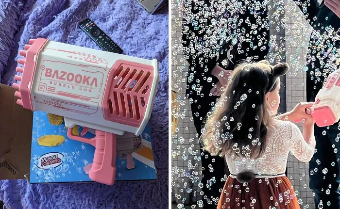 This   <a Style="Display:inline;" Href="Https://Www.amazon.com/Machine-Solution-Bubbles-Outdoor-Birthday/Dp/B09ytm2mx2?ie=utf8&th=1&linkcode=ll1&tag=bpwoodpecker-20&linkid=9d88d6477134ab96f17c7f5454848974&language=en_us&ref_=as_li_ss_tl " Target="_blank"><span Style="Font: Inherit; Color: #d74b1f;"> Bubble Gun</Span> Is The Party Starter That'll Have Everyone Feeling Bubbly 